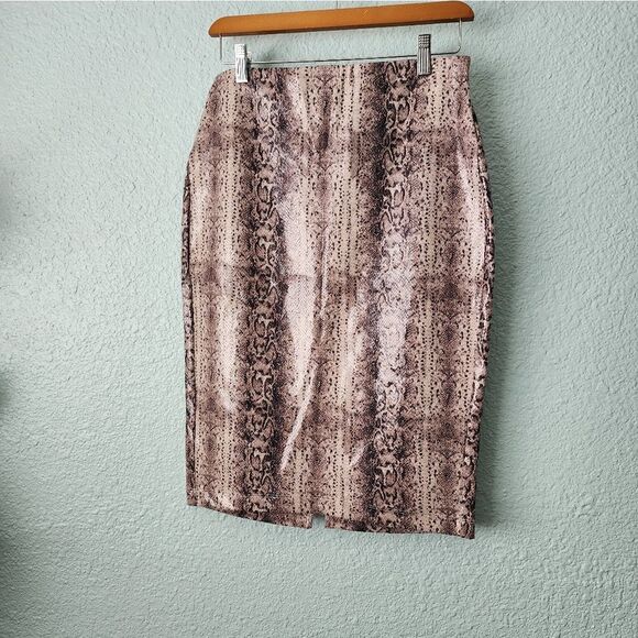 Express reptile print midi skirt - Picture 4 of 8